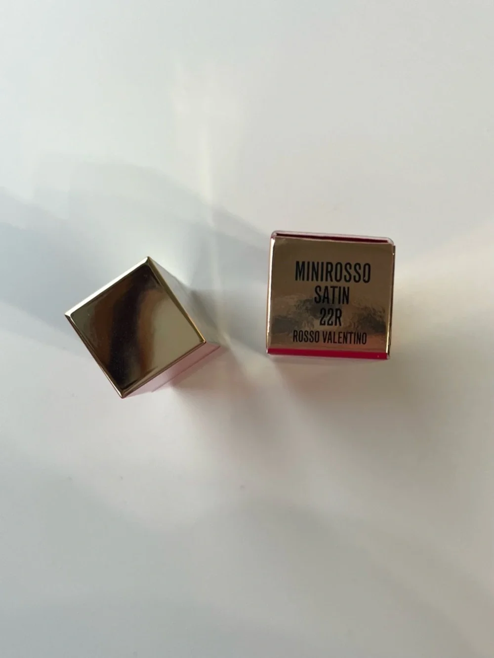 VALENTINO Satin Mini Lipstick #22R MINIROSSO RED NWT